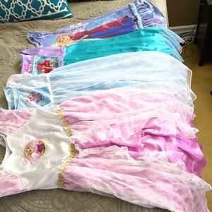 Disney Girl's Dress Nightgown Pajamas Frozen Arial